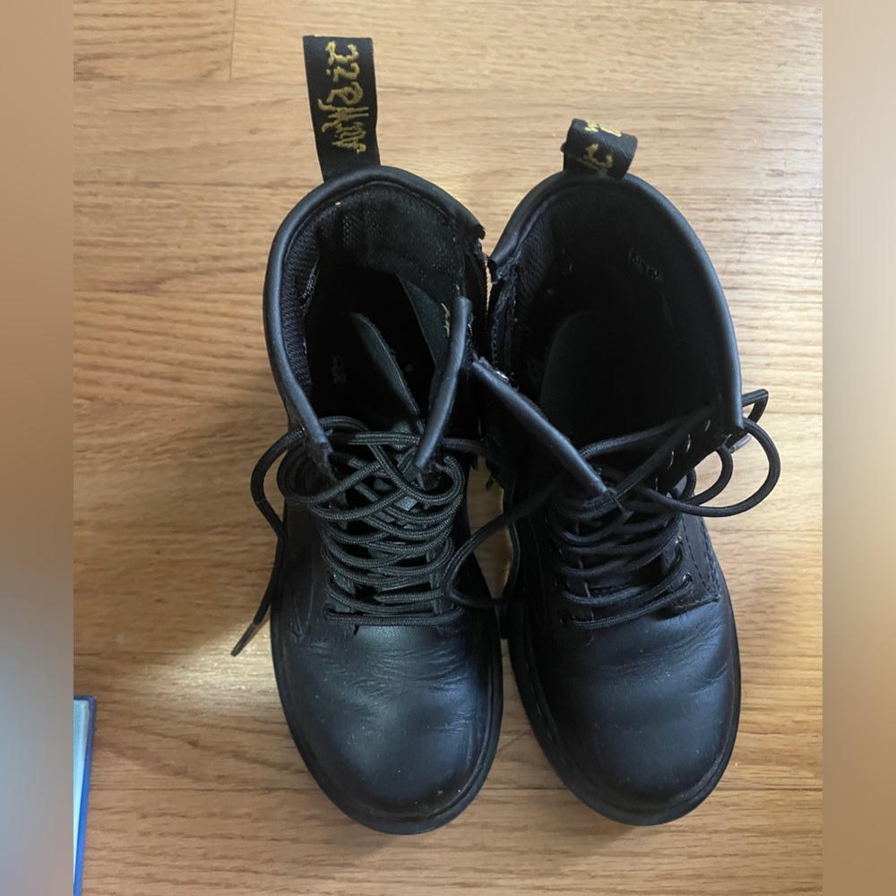 Classic Doc Martens Black Boots for girls